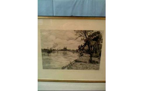 KUNSTDRUCK <RHEINLANDSCHAFT>