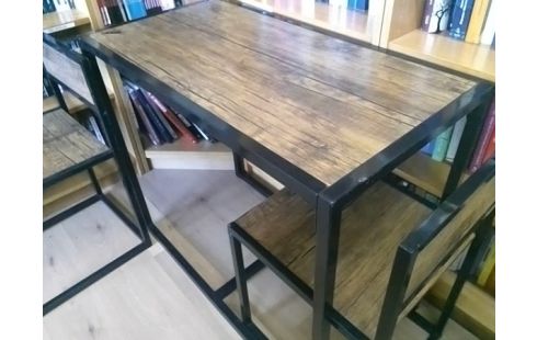 TABLE AVEC 2 CHAISES