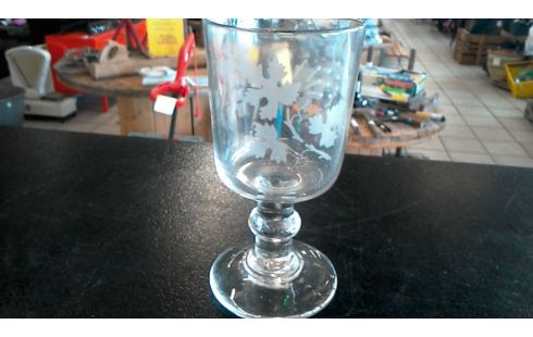 VERRE DE FOIRE EP 1900 FAIT MAIN
