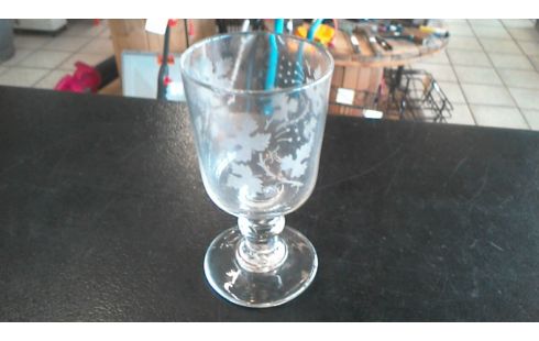 VERRE DE FOIRE EP 1900 FAIT MAIN