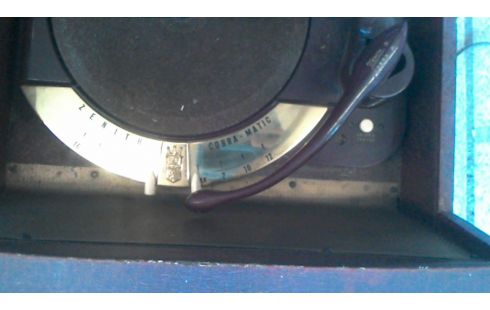 PLATINE VINYLE ZENITH COBRA