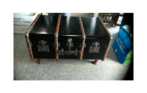 TABLE BASSE MALLE DE MARINE ASTROLABE PRIX NEUF 1250€