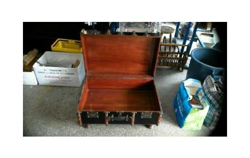 TABLE BASSE MALLE DE MARINE ASTROLABE PRIX NEUF 1250€