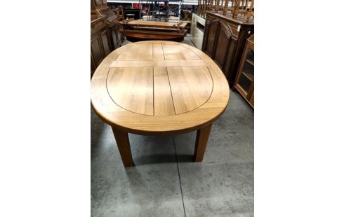 TABLE OVALE 2 RALLONGE