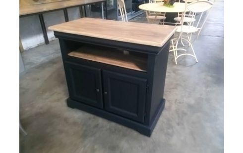 MEUBLE TV RELOOKE STYLE LOUIS PHILIPPE