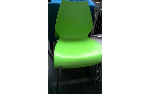 4 CHAISES DESIGN KARTELL VERTE