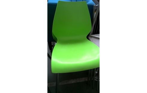 4 CHAISES DESIGN KARTELL VERTE