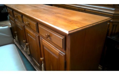 BUFFET BAS PIN 4 PORTES / 4 TIROIRS