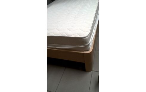 BETT AHORN 120X200 MET, , MATRATZE