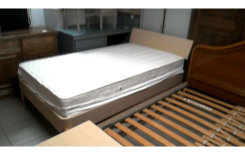 BETT AHORN 120X200 MET, , MATRATZE