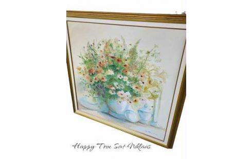 PINTURA FLOR DEDICATORIA