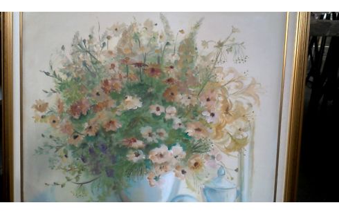 PINTURA FLOR DEDICATORIA