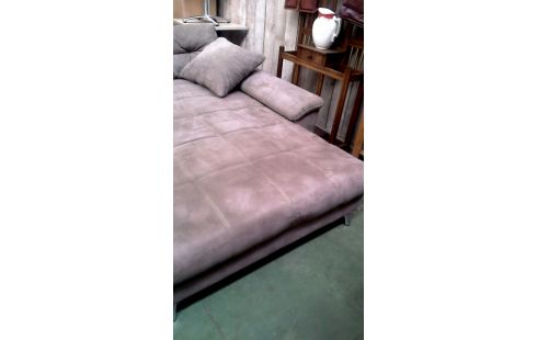 SALON D'ANGLE MICROFIBRE GRIS