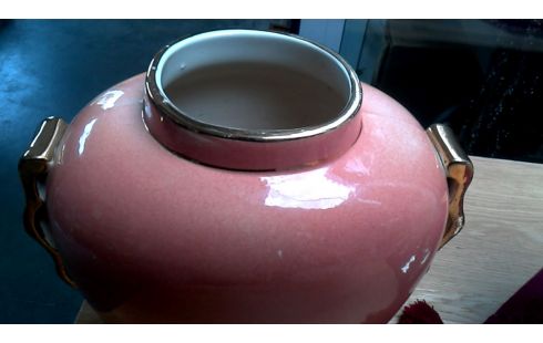 VAAS NR.3 BOCH KERAMIS CHEVALIER ROZE GOUD ART DECO