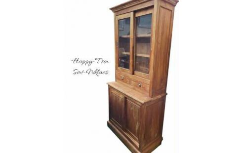 DRESSOIR TECK 2 TIROIRS