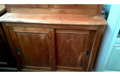 DRESSOIR TECK 2 TIROIRS