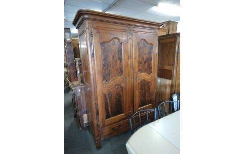 ARMOIRE BRESSANE CHENE ET NOYER