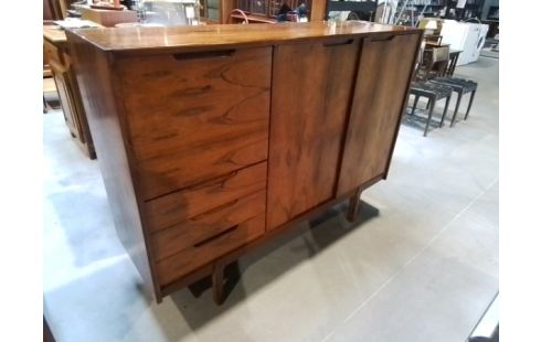 BUFFET MI HAUT VINTAGE PLACAGE PALISSANDRE
