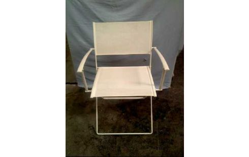 REGIESTUHL WEIß KLAPPBAR