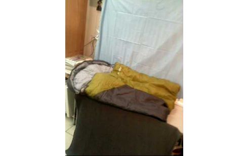 SCHLAFSACK <HIGH PEAK> TR 300 GRÜN GRAU