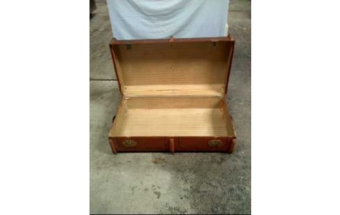 KOFFER GROß ALT BRAUN VINTAGE