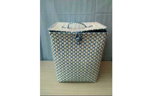 WÄSCHEKORB BLAU <OVERBECK&FRIENDS>