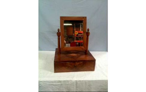 FRISIERSPIEGEL HOLZ 1-SCHUBLADE