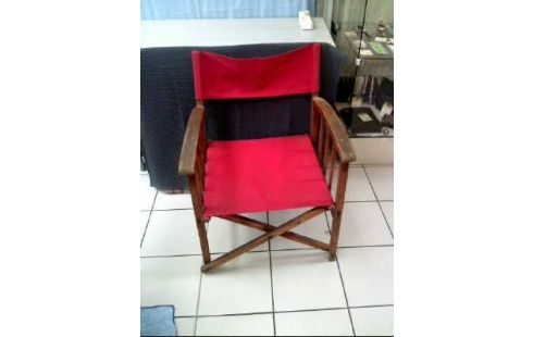 REGIESTUHL HOLZ ROT KLAPPBAR