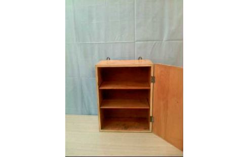 HÄNGESCHRANK HOLZ 3-EBENEN KLEIN