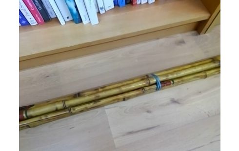 CANNE A PECHE UNI-PECHE BAMBOU 6M (AVEC ANNEAUX)