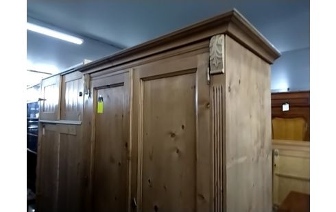 ARMOIRE PIN CIRE 2P 3 T