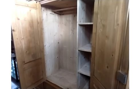 ARMOIRE PIN CIRE 2P 3 T