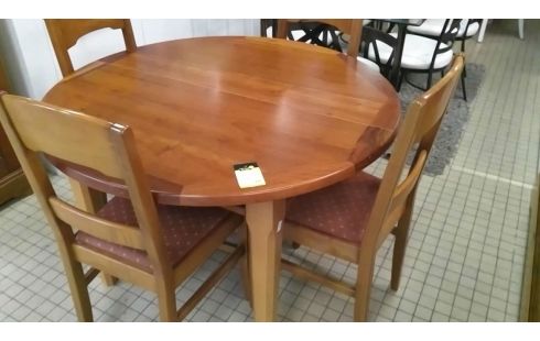 TABLE MERISIER 2 ALLONGES