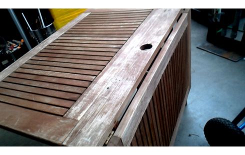 TABLE DE JARDIN TECK