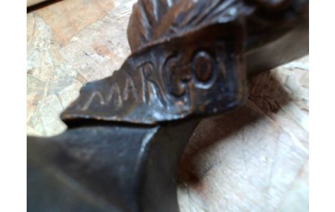 BUSTE FEMME "MARGO" EN REGULE SIGNE J.GARNIER PM ANCIEN