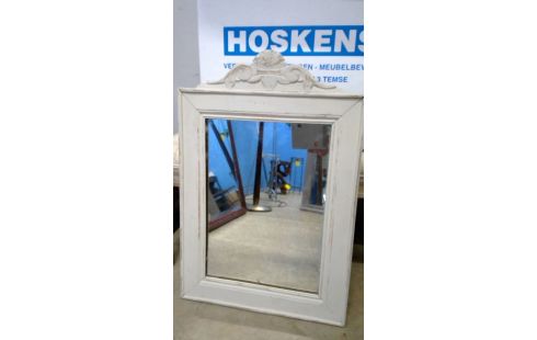 SPIEGEL IN HOUTEN KADER