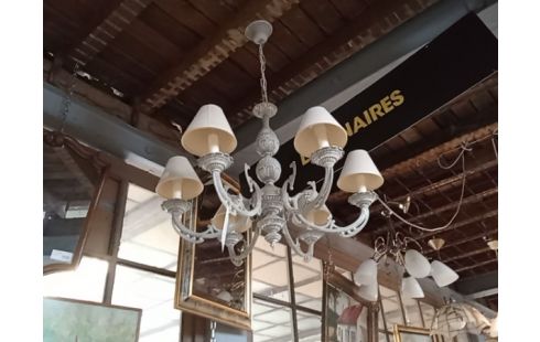 LUSTRE PATINE GRIS GRENIER D IGOR