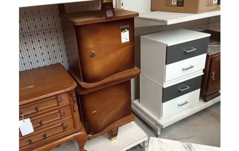 CHEVET VINTAGE LA PAIRE