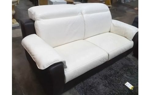 CANAPE 3 PLACES CUIR