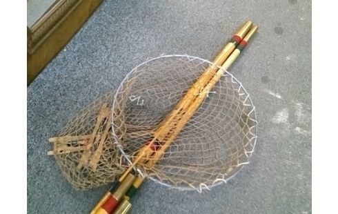 CANNE A PECHE AVEC EPUISETTE