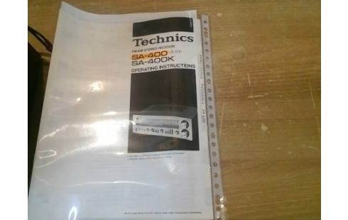 CHAINE HIFI TECHNICS 4 PIECES + ENCEINTES