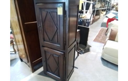 MEUBLE ENFANT DEBOUT CHÈNE SOMBRE