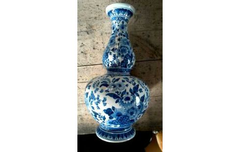 VASE ALT WEISS BLAU