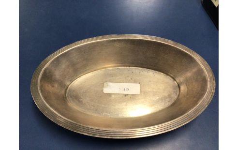 PLAT MÉTAL ARGENTÉ SABENA CHRISTOFLE