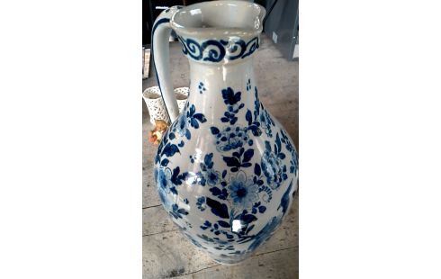 AGUAMANIL ANTIGUO BLANCA AZUL