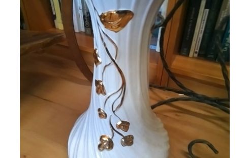 COLONNE BL FLEURS DOREES PM