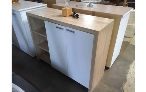 MEUBLE 2 PORTES MELAMINE