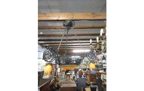 LUSTRE ART DECO MULATY