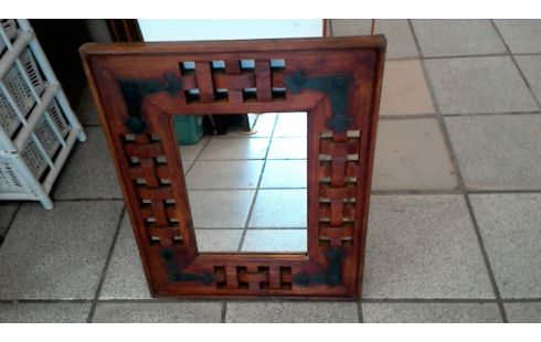 MIROIR  BOIS  MASSIF