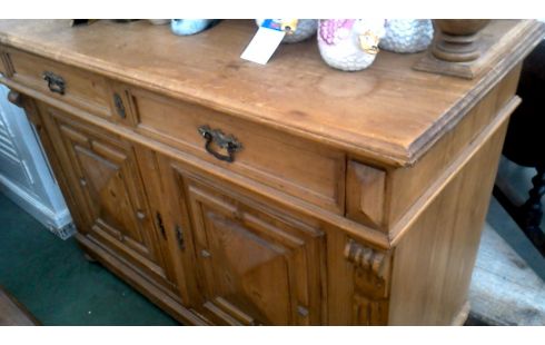 ANRICHTE. KIEFER 4 TÜREN 2 SCHUBLADEN 2-TEILIG